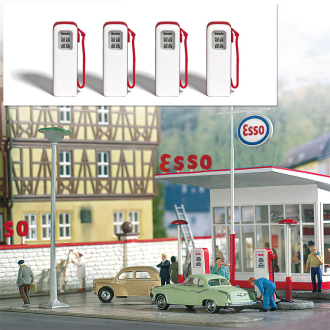 Busch H0 7775 Zapfsäulen