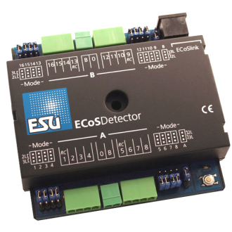 ESU 50094 ECoS Detector Rückmeldemodul, 16 Digitale Inputs