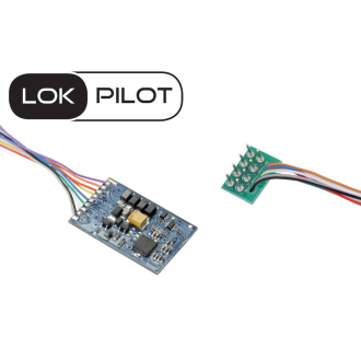 ESU 59020 LokPilot 5 Basic, DCC 8-pin NEM652, Spurweite H0, 0
