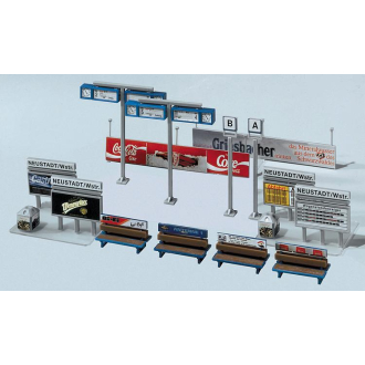 Faller H0 120186 Bahnsteigausschmückung