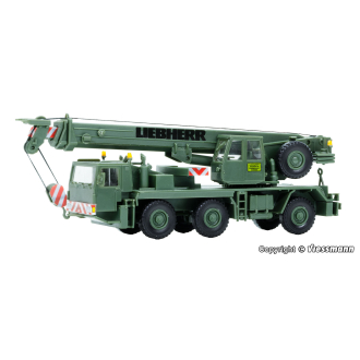 Kibri H0 18043 Bundeswehr LIEBHERR Mobilkran LTM 1050/3