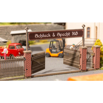 Noch H0 14234 Tor mit gemauerten Säulen