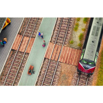 NOCH H0 14304 Laser-Cut Gleisübergang, 11,8 x 4,0 cm