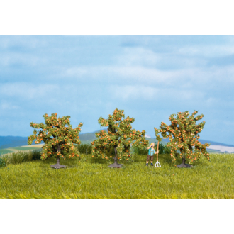 NOCH H0 TT 25114 Orangenbäume 3 Stück 40 mm hoch