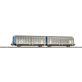Piko EXCLUSIVE 58299 2-er Set Großraumschiebewandwg. Himrrs44 Transwaggon Ep.: VI mit Flicken PSSH