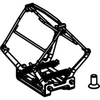 Piko N 46257 Pantograph Hise für BR E18 silber