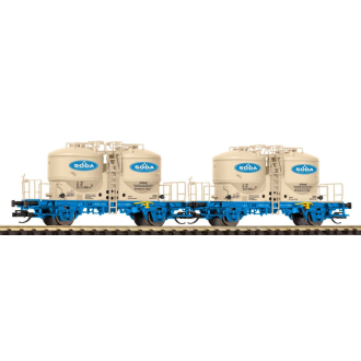 Piko 47682 TT 2er Set Zementsilowagen DB AG V