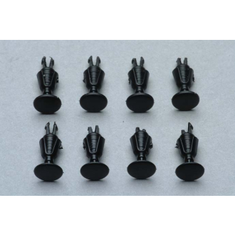 Piko H0 56081 Stangenpuffer (8 Stk.) für Länderbahn-Wagenmodelle