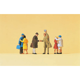 Preiser H0 14028 Begrüßungsszenen