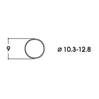 Roco H0 40069 Haftringsatz für Durchmesser von 10,3 - 12,8 mm