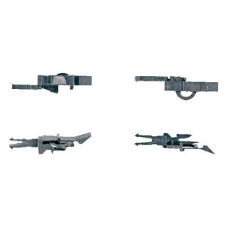 Roco H0 40271 Kurzkupplungsköpfe mit Vorentkupplung (50 Stck.)