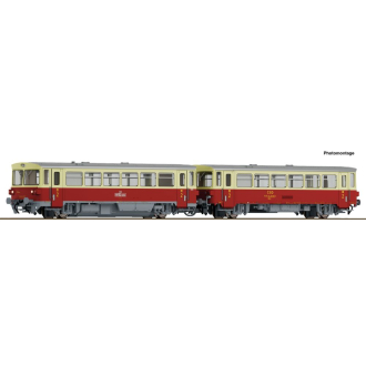 Roco TT 7780001 Dieseltriebwagen M 152 0059 mit Beiwagen, CSD
