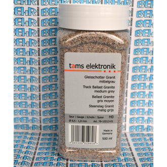 tams 79-10313-01 Natursteinschotter Granit mittelgrau, 0,5 - 1,0 mm