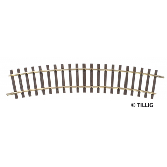 Tillig H0 Standard 82119 Gebogenes Gleis R380/22,5°