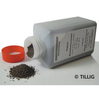 Tillig 86406 Schotter Modellgleis dunkel (braun) - 500g