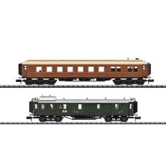 Minitrix 15967 Ergänzungs-Wagen-Set "Bayerischer Schnellzug um 1925" Ep.II
