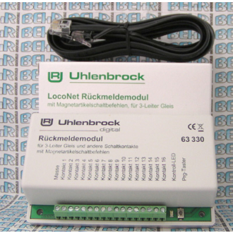 Uhlenbrock 63330 Rückmeldemodul 3-Leiter