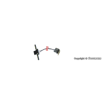 Viessmann H0 8420 CarMotion Stoßstange mit LED-Beleuchtung für Anhänger / Auflieger