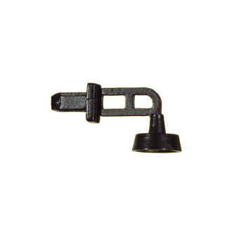 Viessmann H0 6087 Wandlaterne Güterschuppen, LED warmweiß