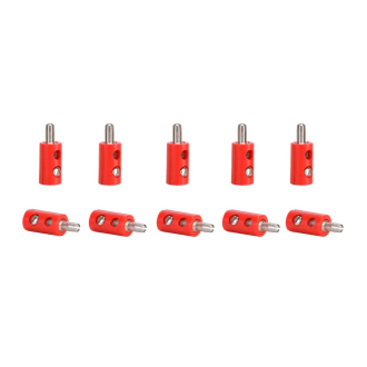 Viessmann 6871 Stecker rot 10 Stück