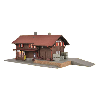 Kibri H0 39519 Bahnhof Surava inkl. Hausbeleuchtungs- Startset,