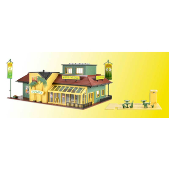 Vollmer H0 43656 Discothek mit LED-Beleuchtung