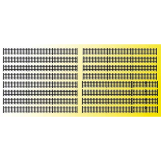 Vollmer H0 45007 Eisenzaun schwarz, 192 cm