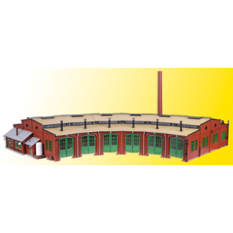 Vollmer H0 45758 Ringlokschuppen mit Türschließvorrichtung, sec