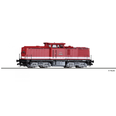 Tillig TT 04596 Diesellokomotive BR 112 der DR Ep. IV