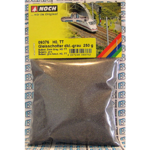 Noch H0 / TT 09376 Gleisschotter dunkelgrau