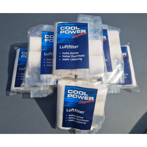 COOL POWER Competition Doppelluftfilter SWORKz 10st.