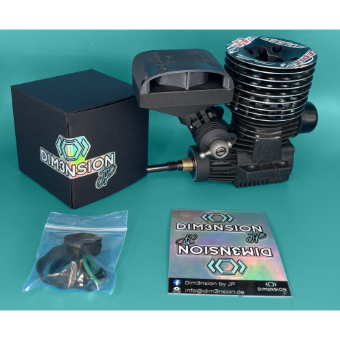DIM3NSION by JP 10024B INS Box Back Ansaug Geräusch Dämpfer 2,11 / 3,5ccm .21 .12