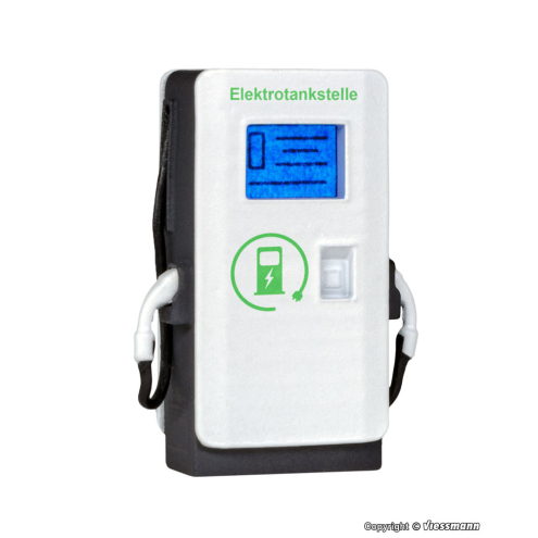 Viessmann H0 1365 Bewegte Welt E-Ladesäule mit LED-Beleuchtung