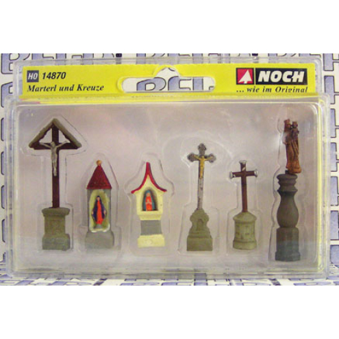 Noch H0 14870 Marterl und Kreuze