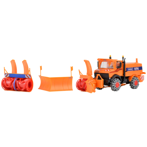 Kibri H0 15011 UNIMOG Schneefräse mit Winterdienstausrüstung
