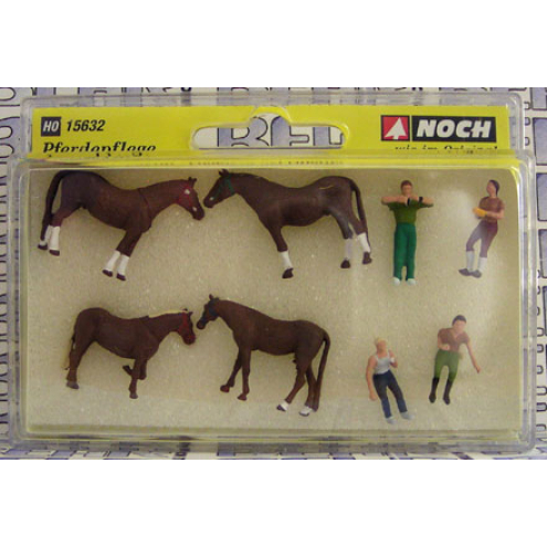 Noch H0 15632 Pferdepflege