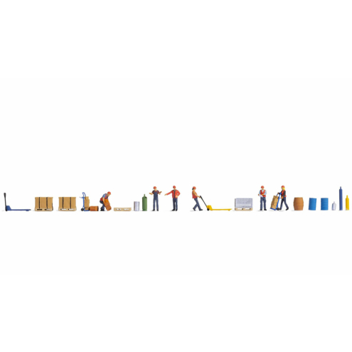 Noch H0 16266 Figuren Themenwelt Güterverladung