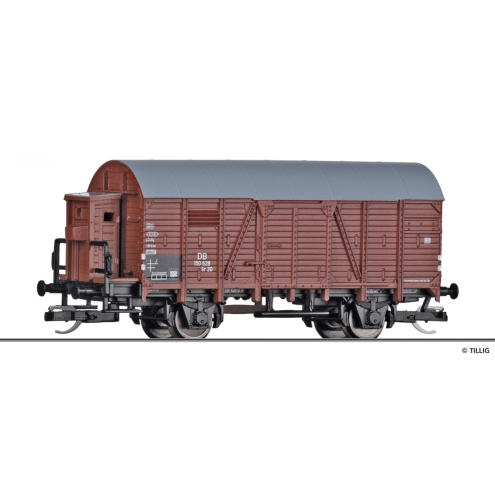 Tillig TT 17122 Gedeckter Güterwagen Gr 20 der DB Ep.III