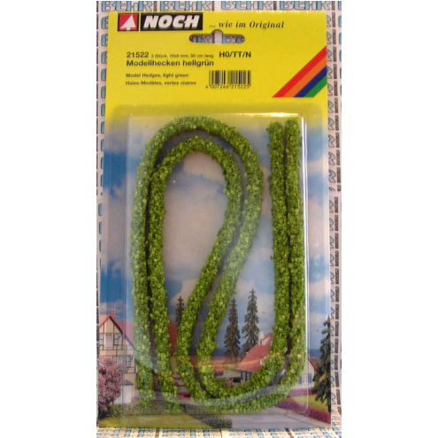 Noch H0 TT N 21522 Modellhecken hellgrün