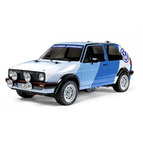 TAMIYA Carson 300051706 1:10 RC VW Golf MK2 GTI 16V Rallye Karosserie Satz M Chassis
