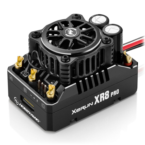Hobbywing 30113400 Xerun XR8 Pro G3 Brushless Regler 200A, 2-4s LiPo, BEC 6A