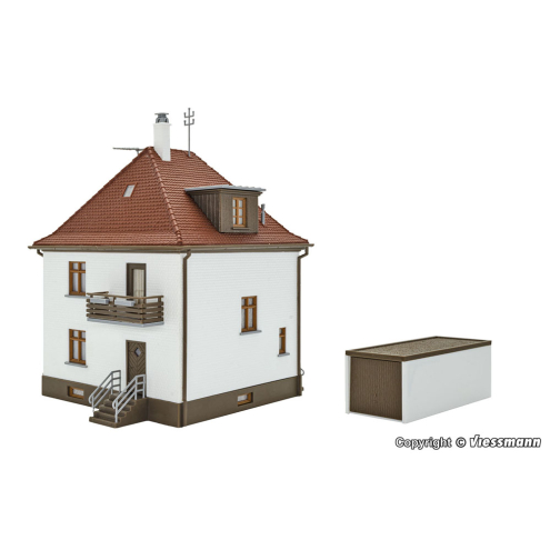 Kibri H0 38200 Siedlungshaus mit Garage