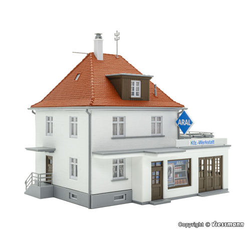 Kibri H0 38202 Wohnhaus mit Werkstatt