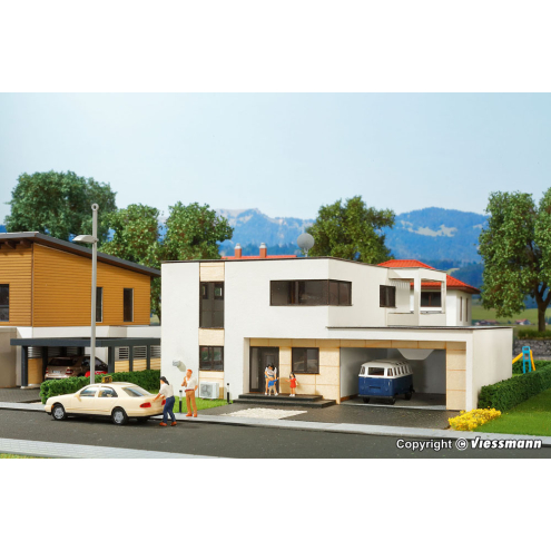 Kibri H0 38338 Kubushaus Anna mit Balkon - Polyplate Bausatz