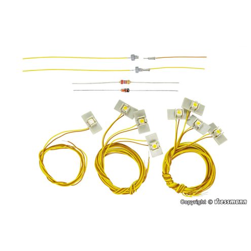 Viessmann 6002 Beleuchtungs Set für Kibri Kubushäuser