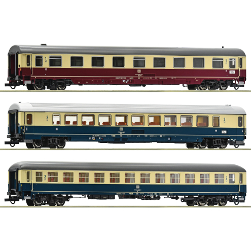 Roco - DC H0 74036 3-tlg. Set 3 EC 24 „Erasmus“ DB Ep. IV