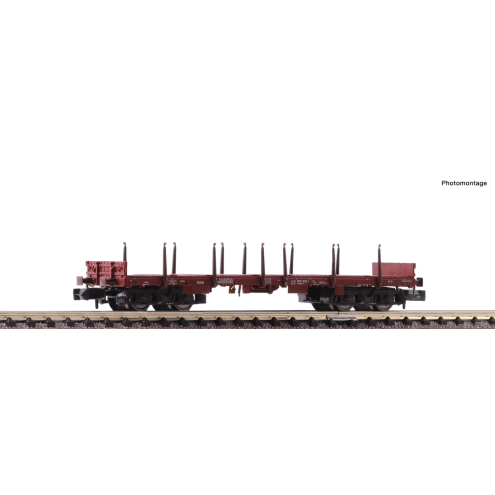 Fleischmann N 826707 4-achs.Flachw.Rmms 663 DB