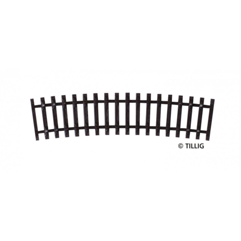 Tillig TT 83007 Schwellenband gebogen R22 - R 353 mm 15°