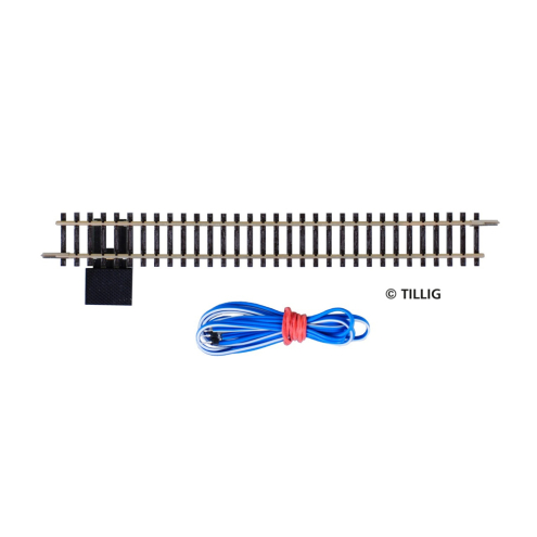 Tillig TT 83149 Anschlussgleis G1, Gerades Gleis 166 mm