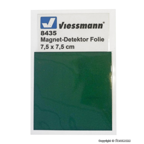 Viessmann H0 8435 CarMotion Magnet-Detektor Folie L 75 x B 75 mm